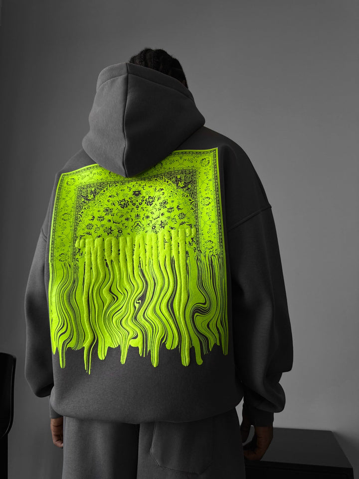 Oversize Monarch Hoodie - Antracyt