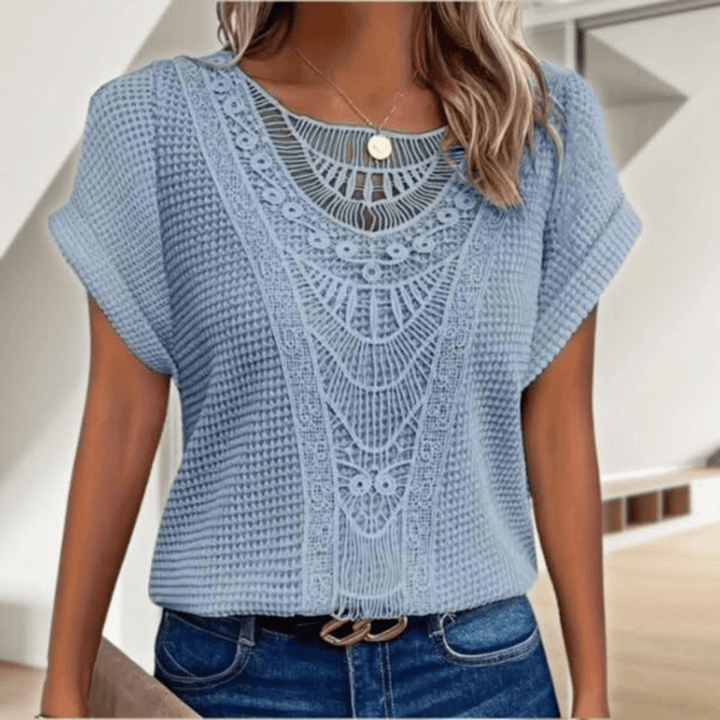 Vintage koronka detal top