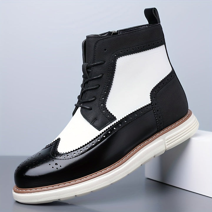 Elegancki wingtip botki