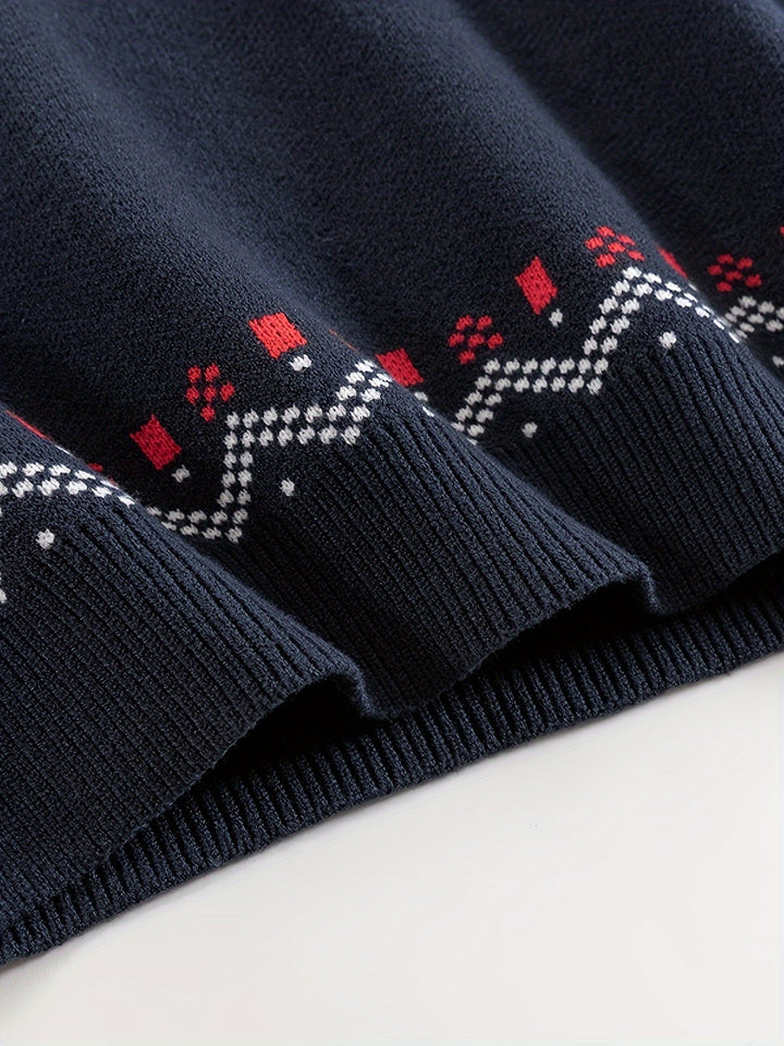Nordic dzianina sweter