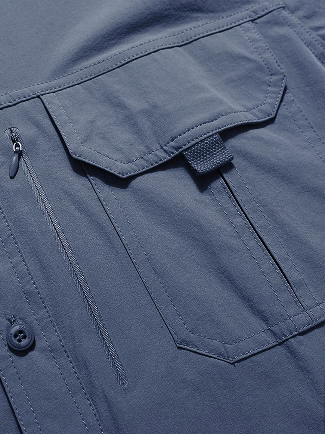 Solidny Multi-Pocket Cargo koszula