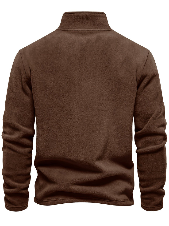 Zamek 1/2 stójka sweter