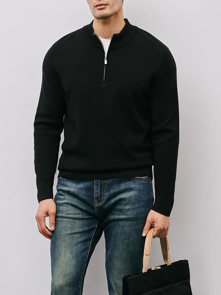 Elegancki zamek 1/4 sweter