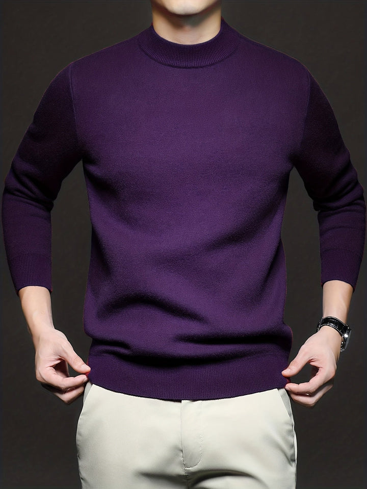 Elegancki półgolf sweter