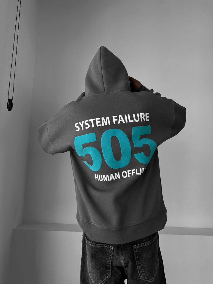 Hoodie Oversize 505 - Antracyt