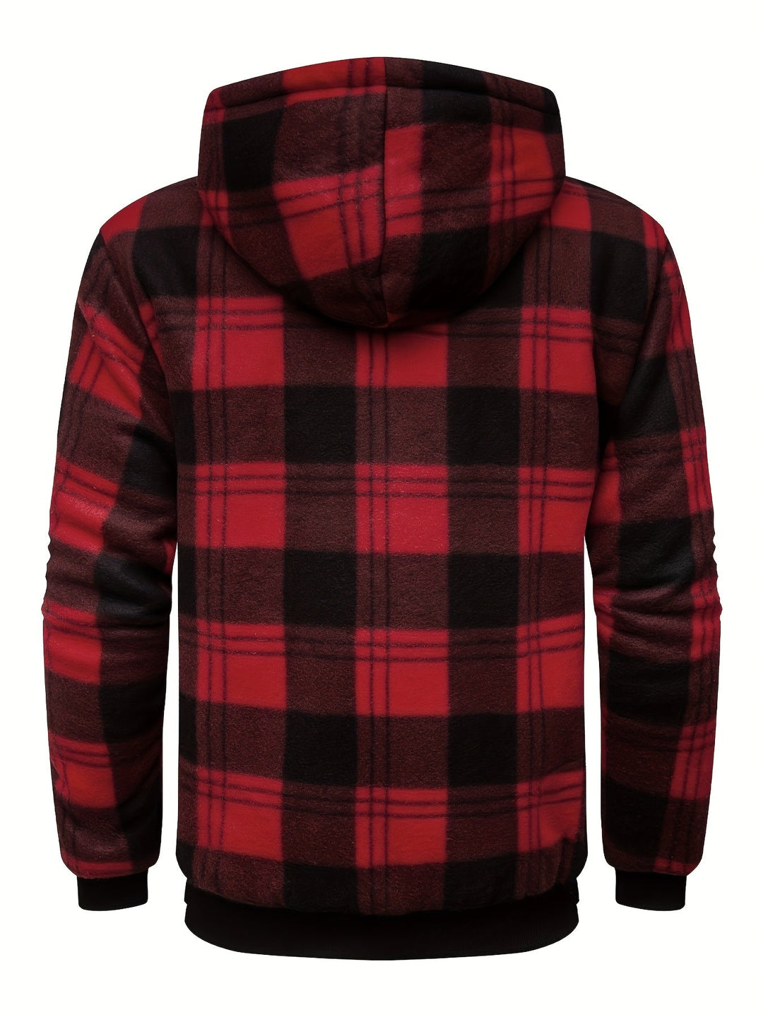 Przytulny z kapturem Zip-Up kurtka