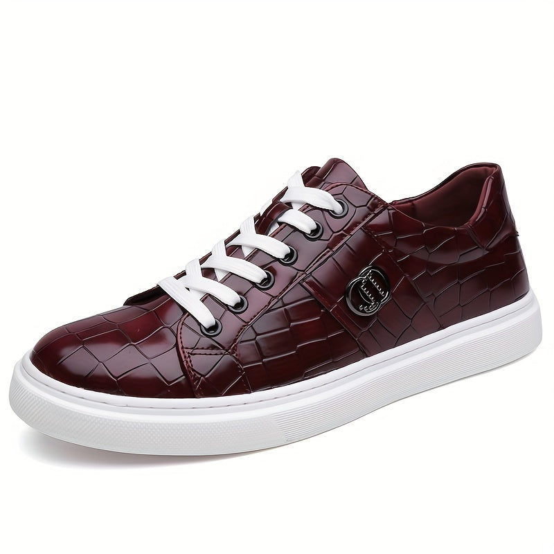 Elegancki fakturowany sneakersy