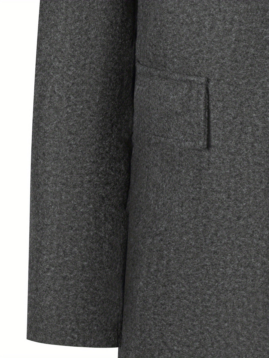 Elegancki Single-Breasted Overcoat