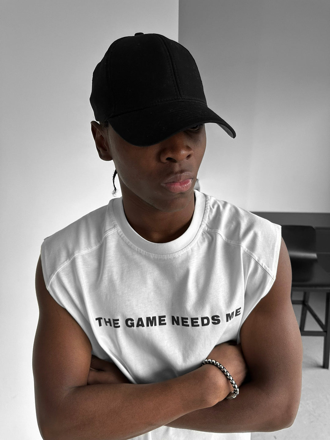 Oversize Game Tanktop - Ecru