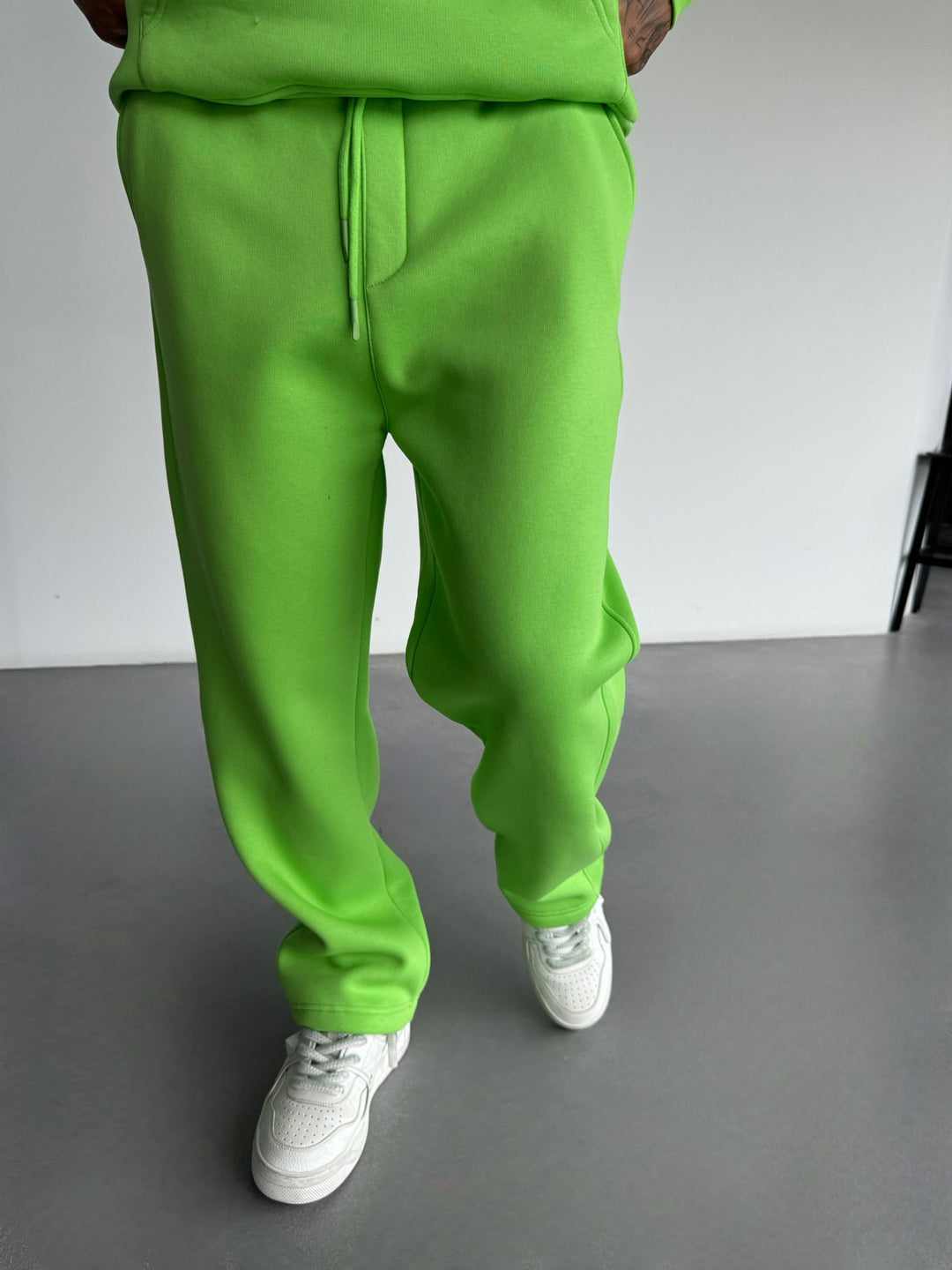 Spodnie Basic - Neonowy Slime