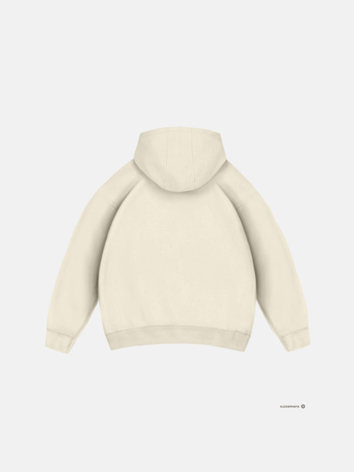 Oversize Basic Hoodie - Antyczna Biała