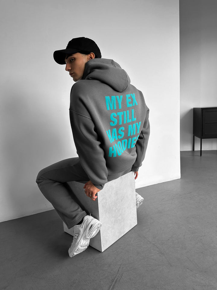 Hoodie Oversize EX Część II - Antracyt