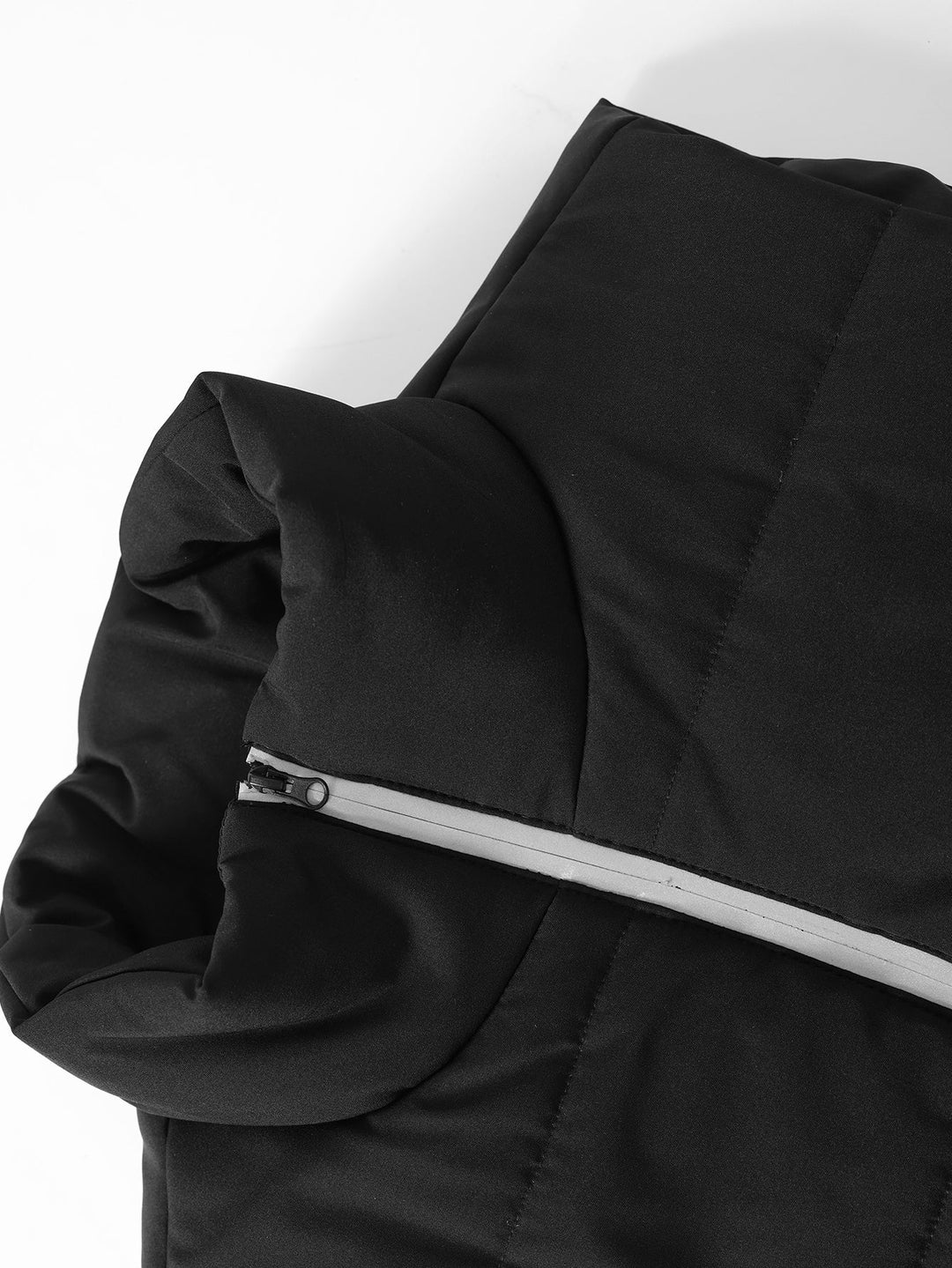 Pikowany Zip-Up kamizelka