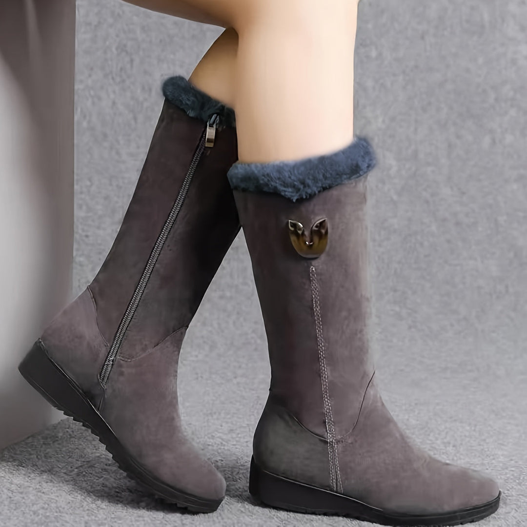 Przytulny Cuffed buty zimowe