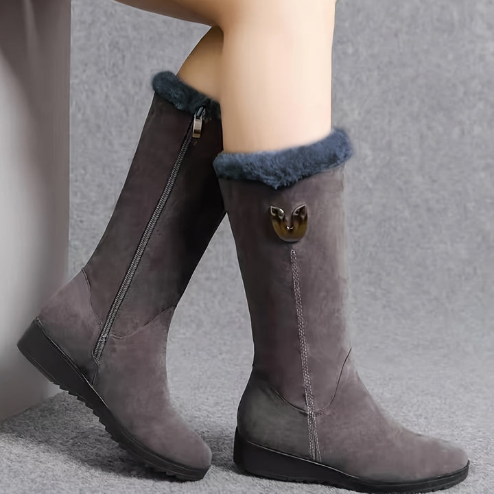 Przytulny Cuffed buty zimowe