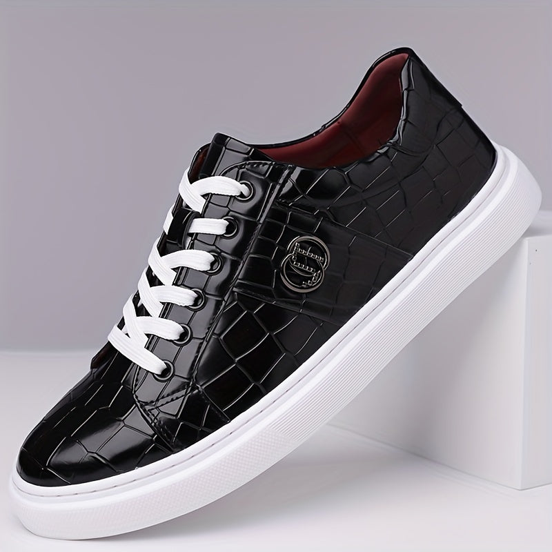 Elegancki fakturowany sneakersy