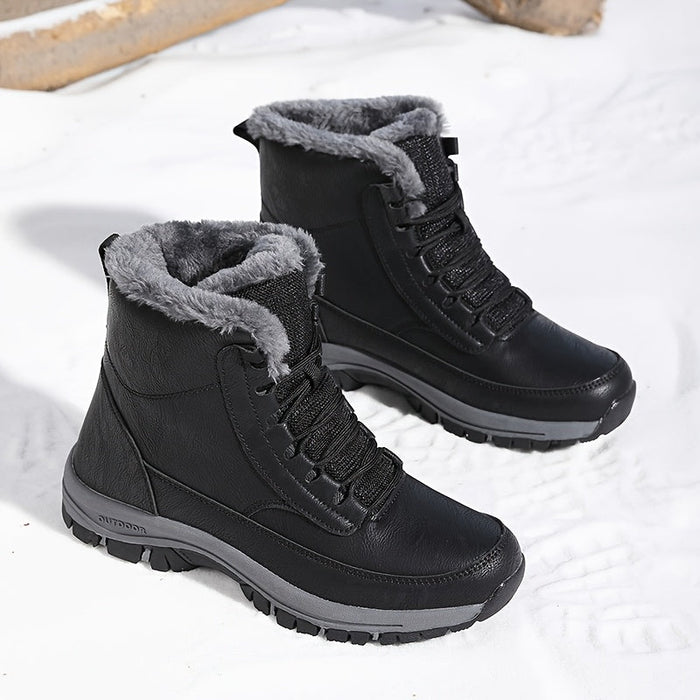 Ciepły-Lined zimowy Trail buty