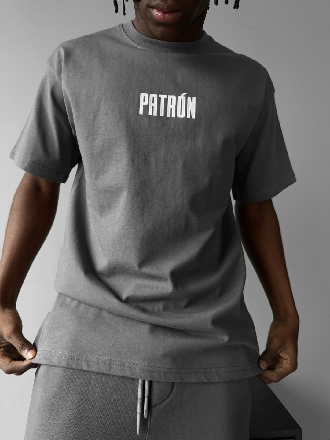Koszulka Oversize Patron - Antracyt