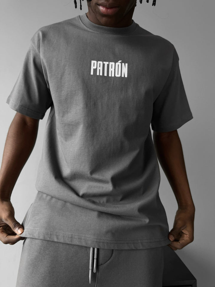 Koszulka Oversize Patron - Antracyt