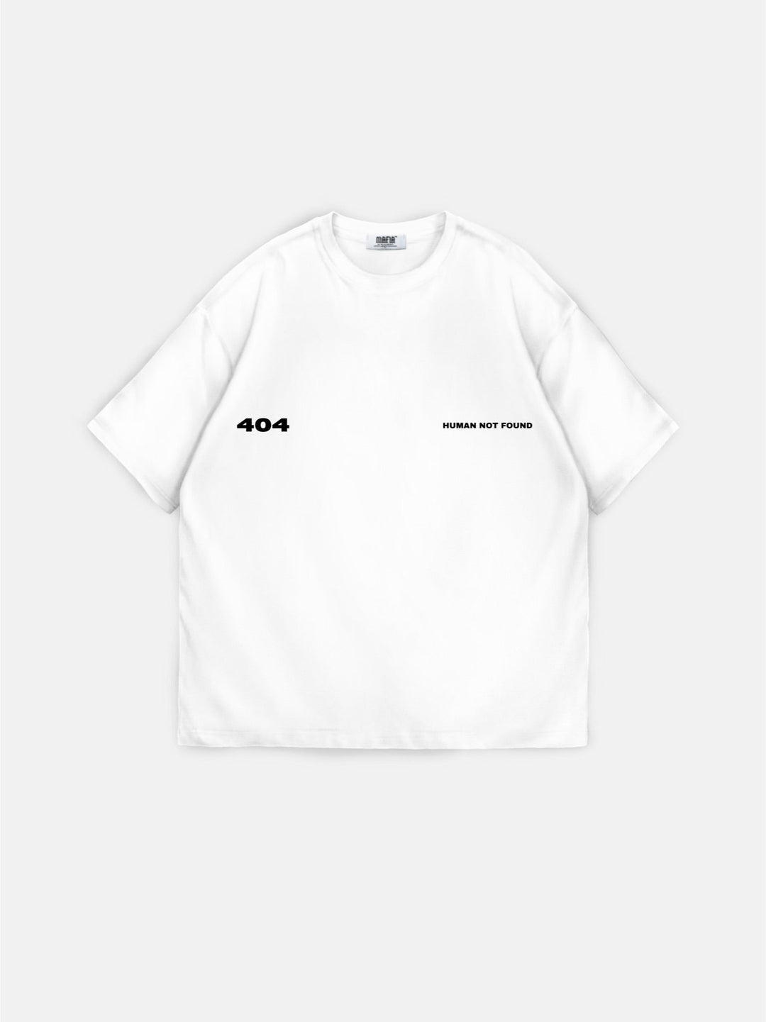 Oversize 404 T-shirt - Ecru