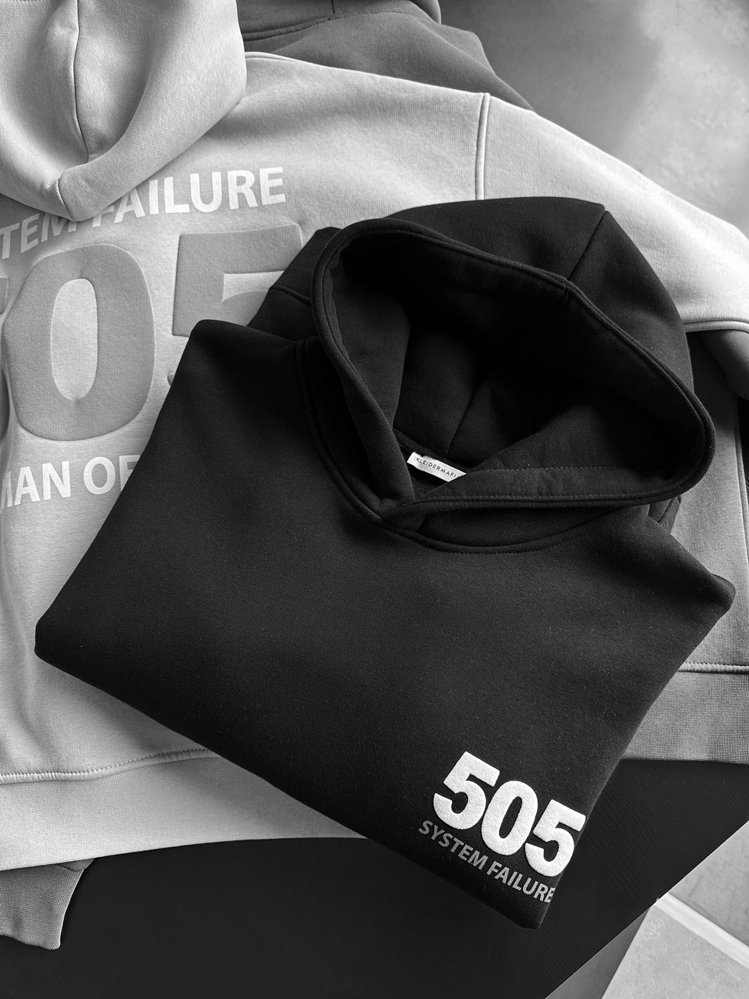 Oversize 505 Hoodie - Czarny