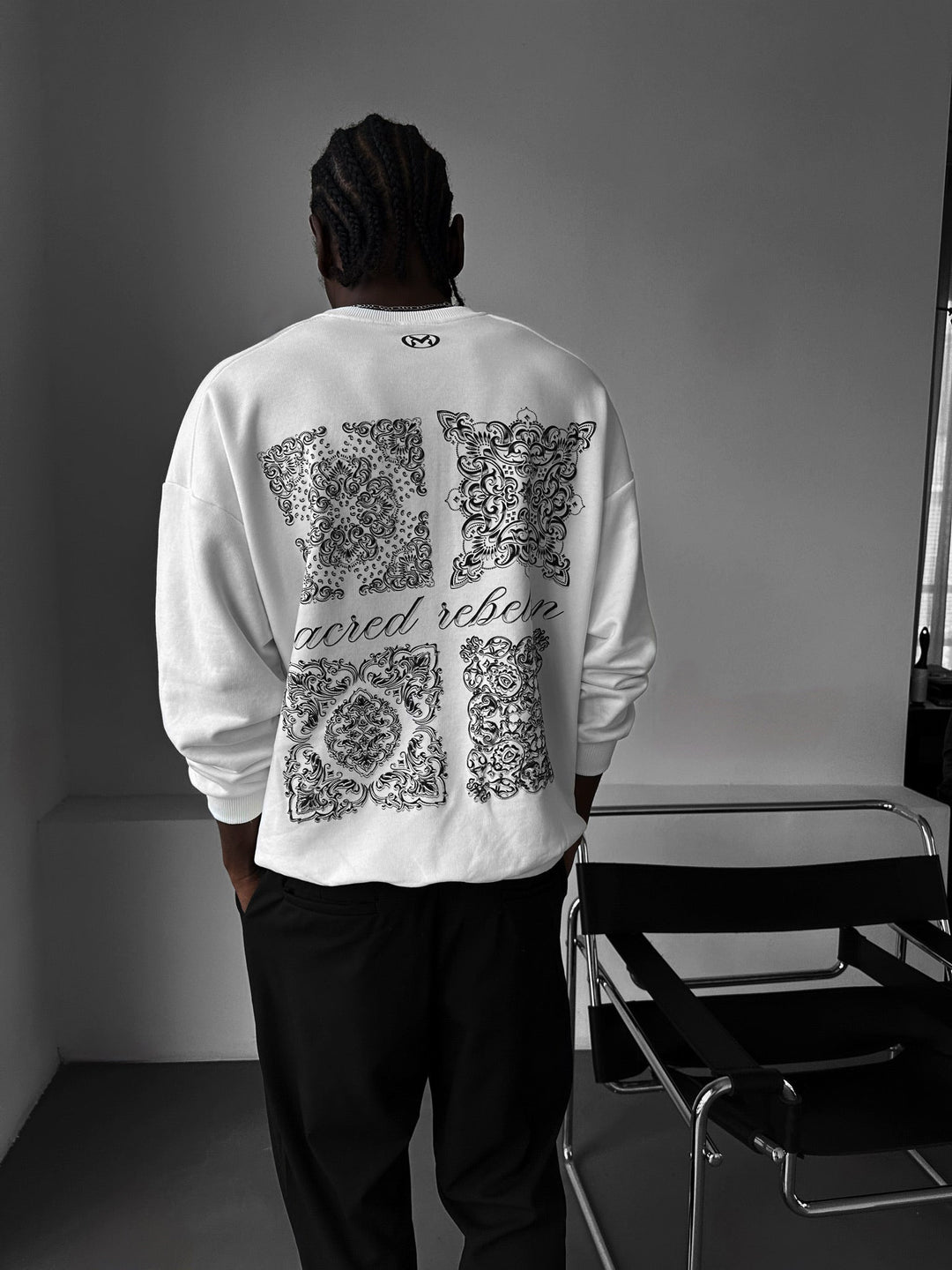 Sweter Oversize Sacred Rebellion - Ecru