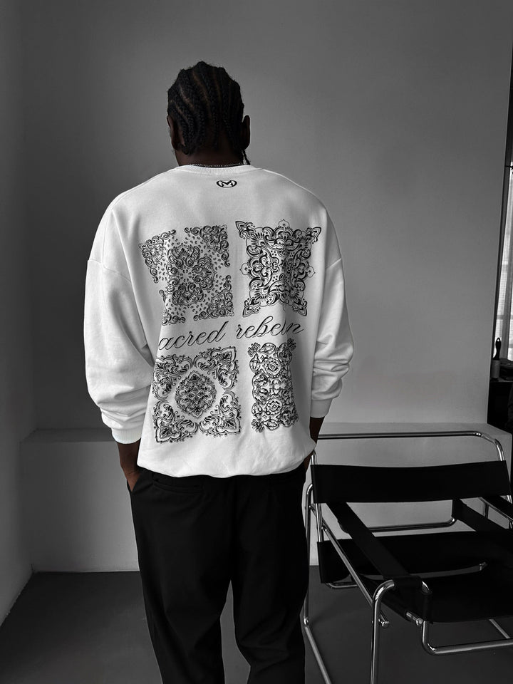 Sweter Oversize Sacred Rebellion - Ecru