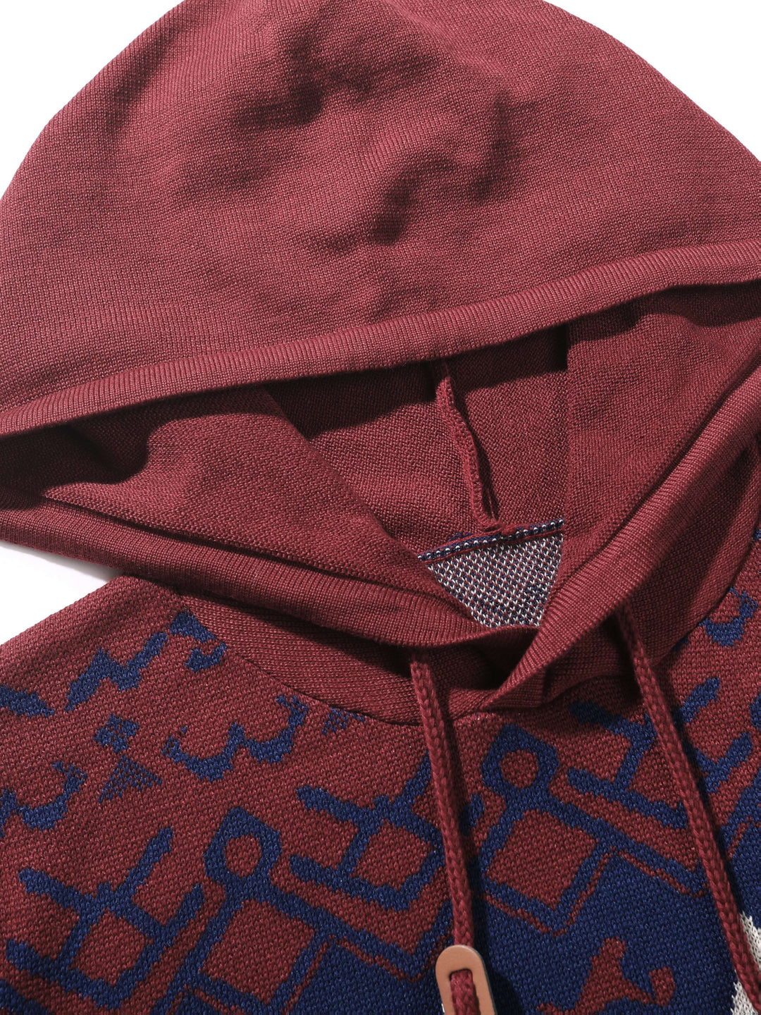 Christmas z kapturem sweter