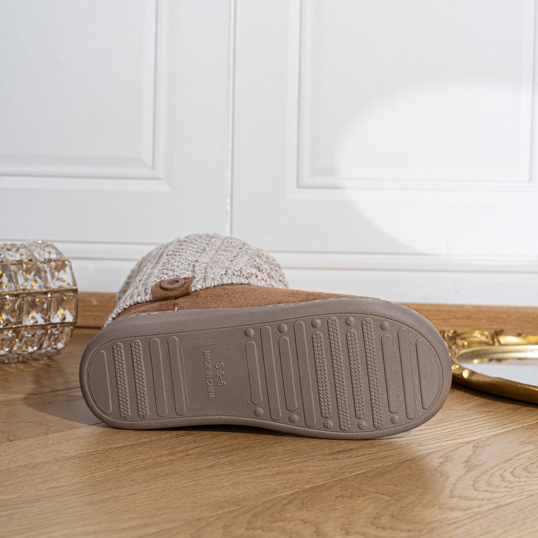 Przytulna dzianina-Cuff buty