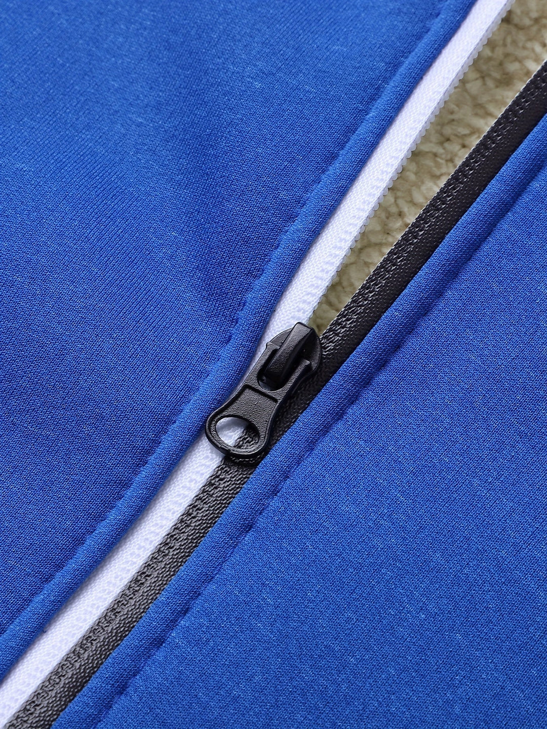 Przytulny z kapturem Zip-Up kurtka