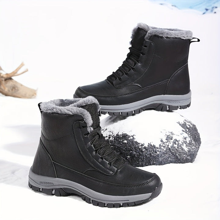 Ciepły-Lined zimowy Trail buty