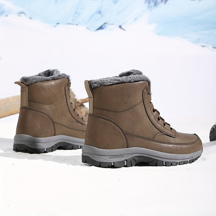 Ciepły-Lined zimowy Trail buty