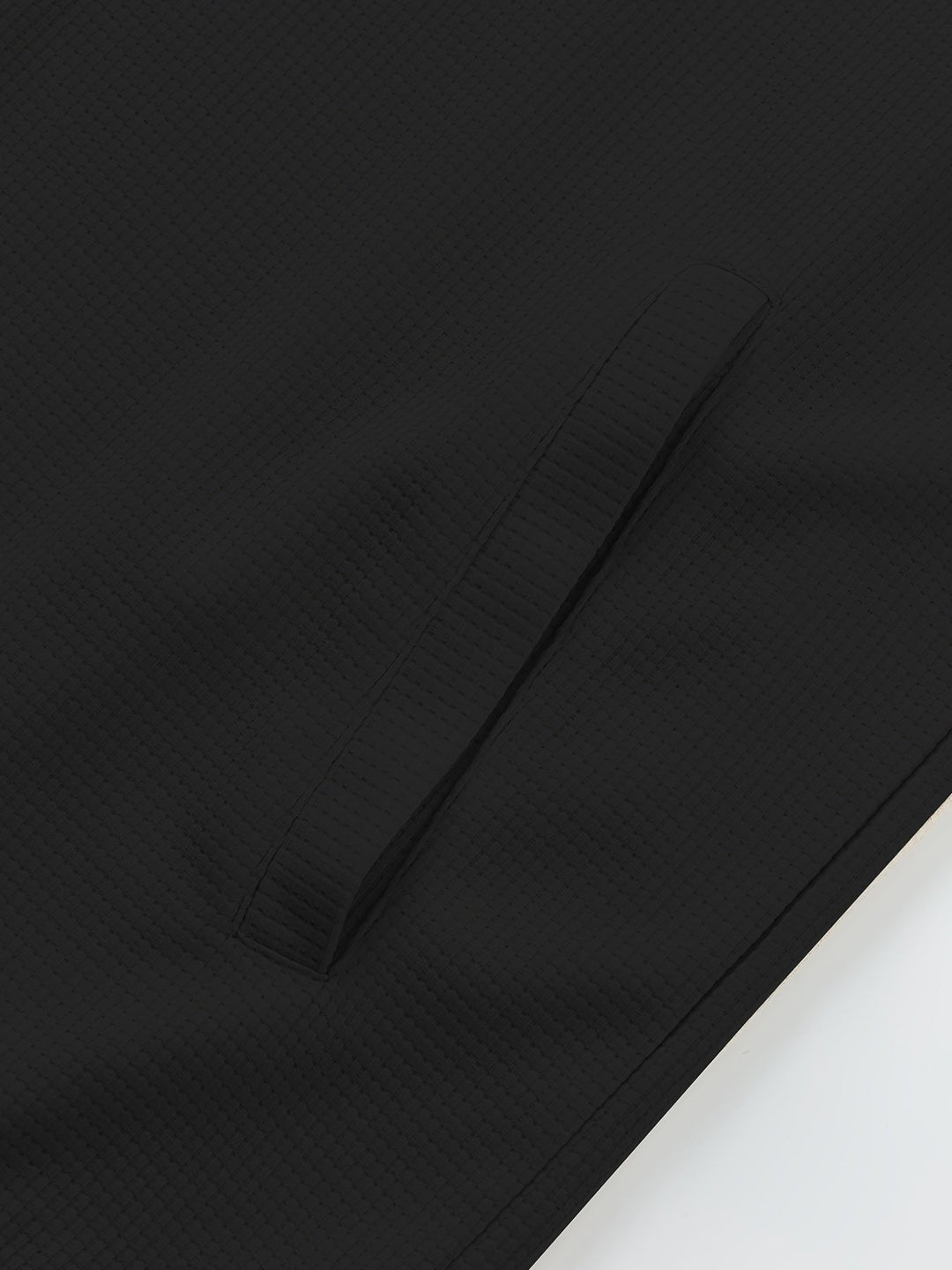 Fakturowany Button-Up kurtka