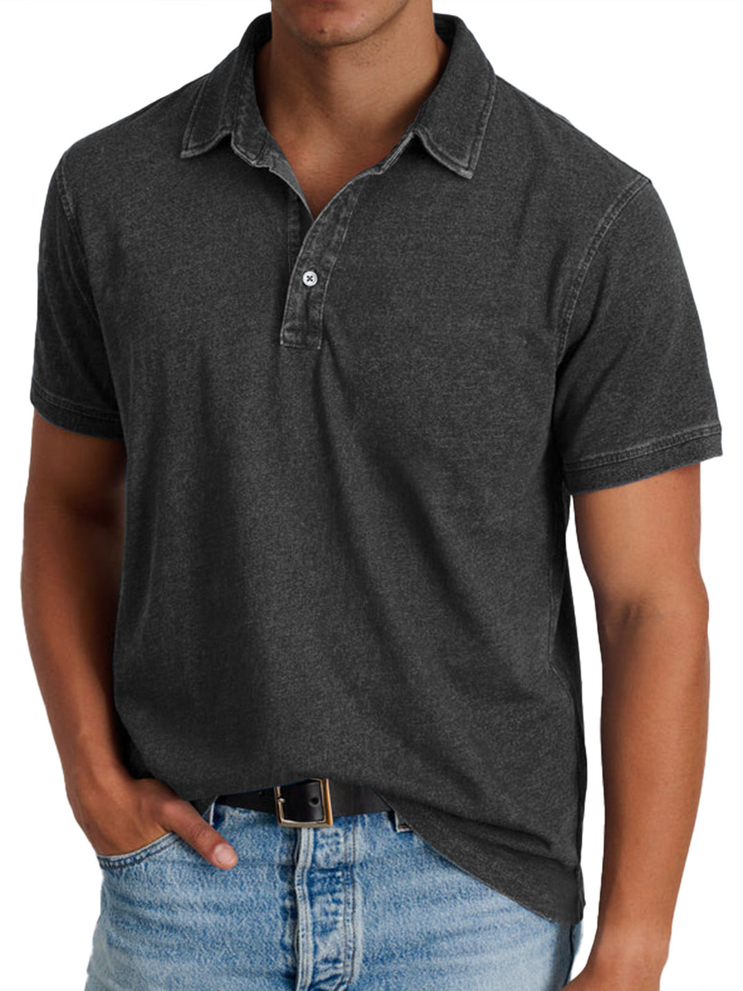 Elegancki tradycyjny koszulka polo