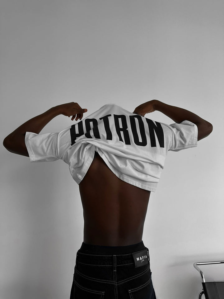 T-shirt Oversize Patron - Ecru