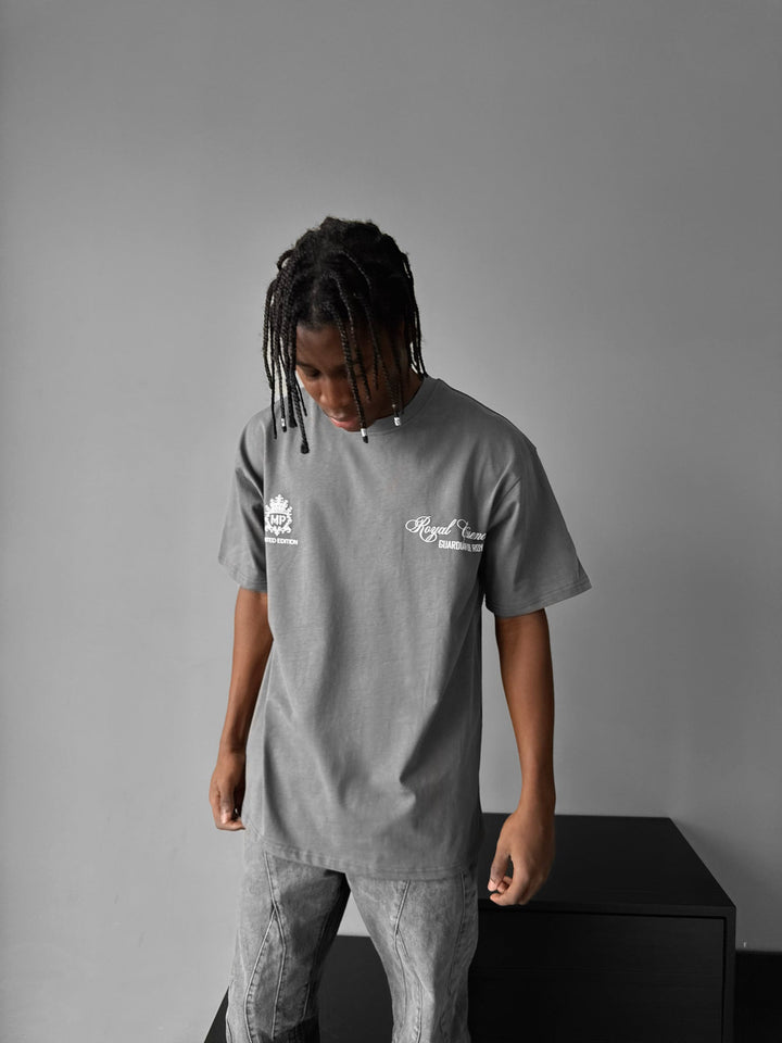 T-shirt Oversize Royale Essence - Antracyt