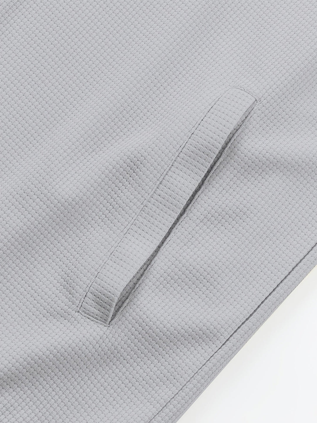 Fakturowany Button-Up kurtka