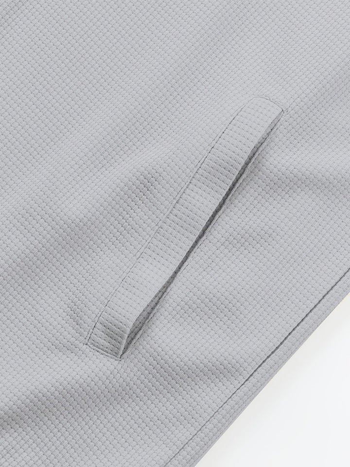 Fakturowany Button-Up kurtka