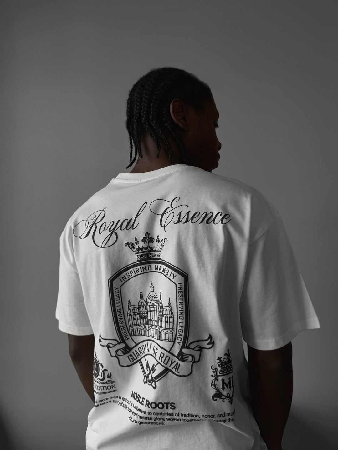 Koszulka Oversize Royale Essence - Ecru