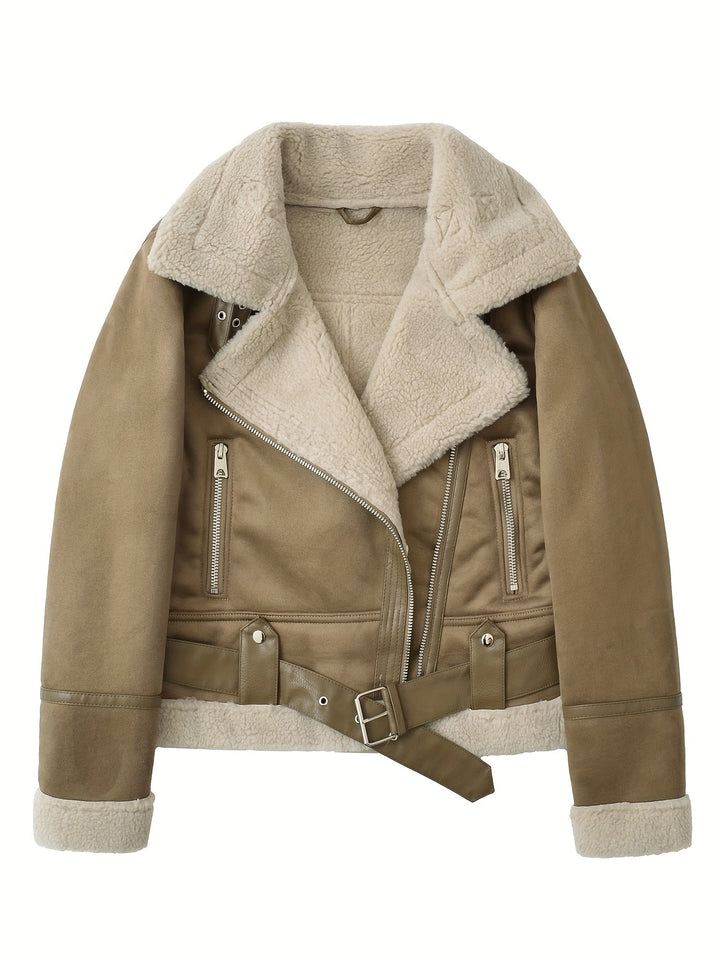 Belted lotniczy kurtka