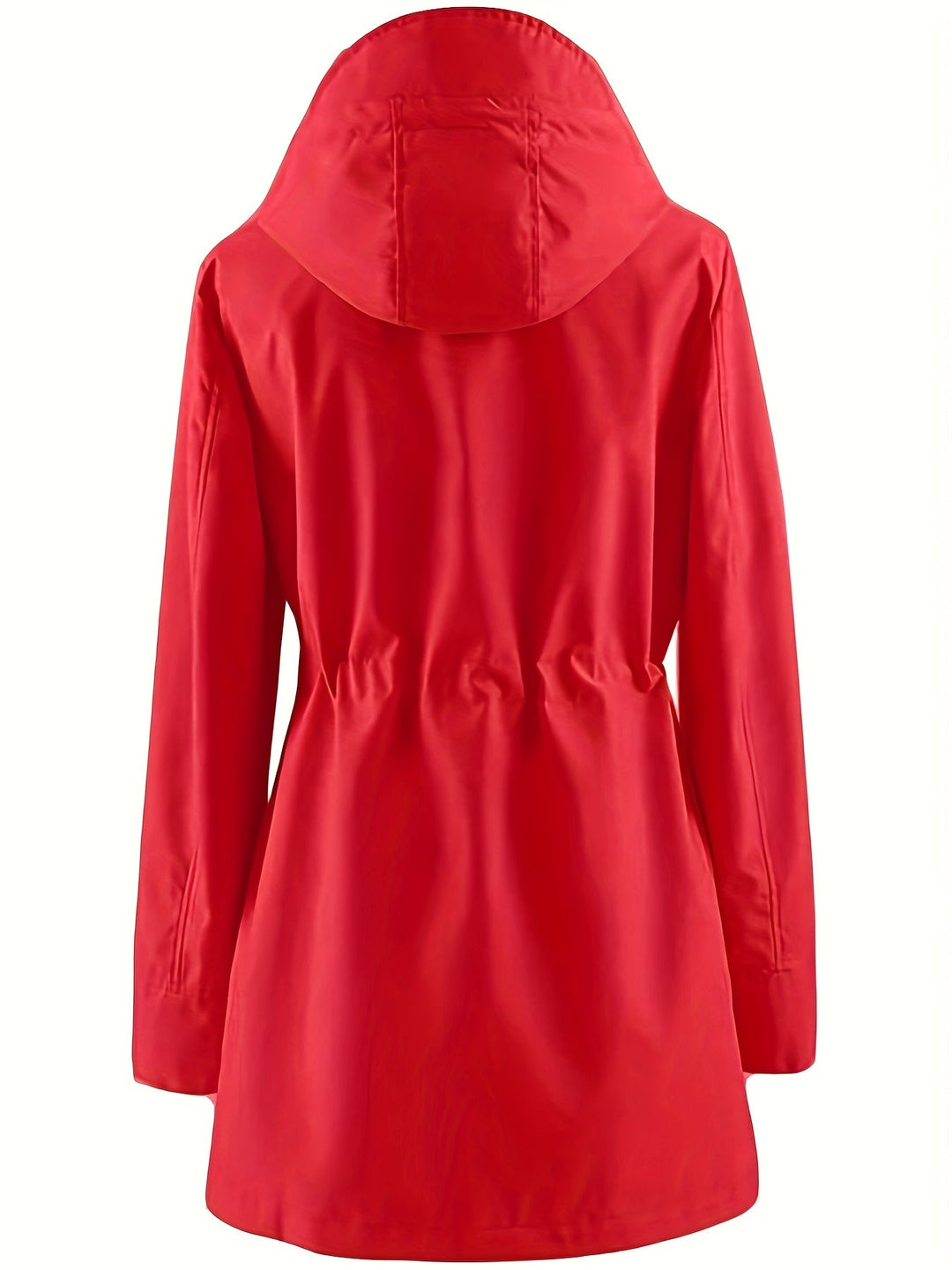Z kapturem sznurek kurtka przeciwdeszczowa
