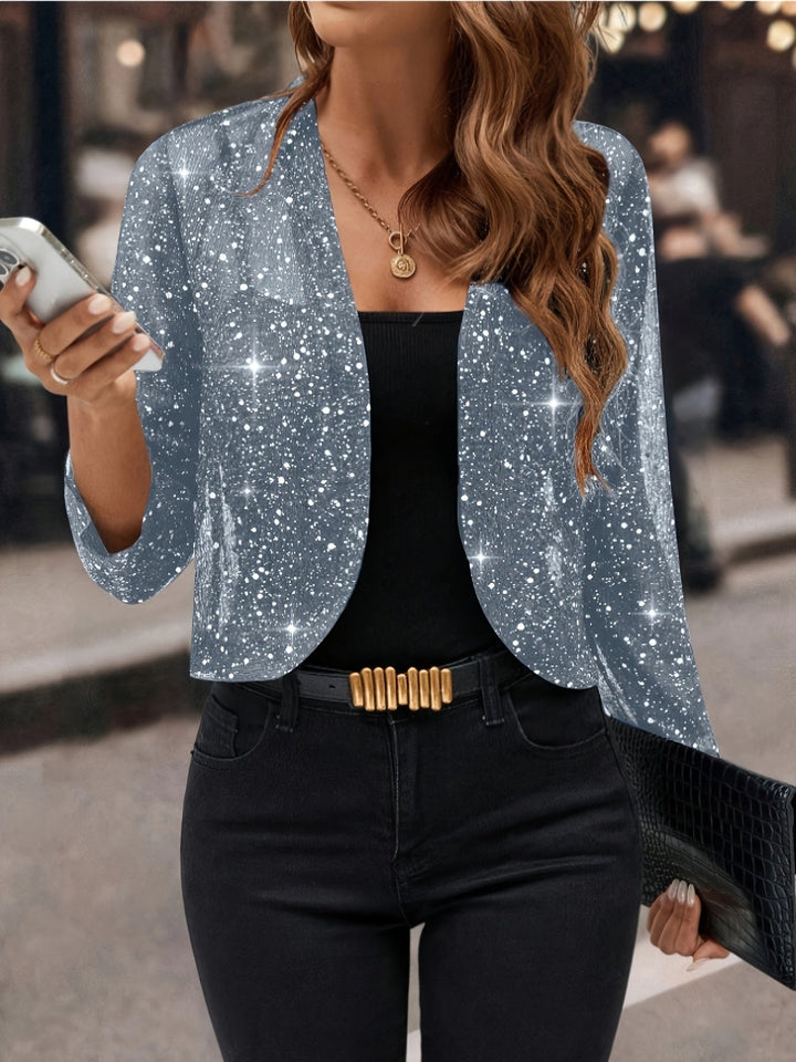 Shimmer Cropped kurtka