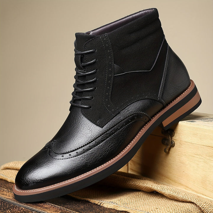 Klasyczny wingtip botki
