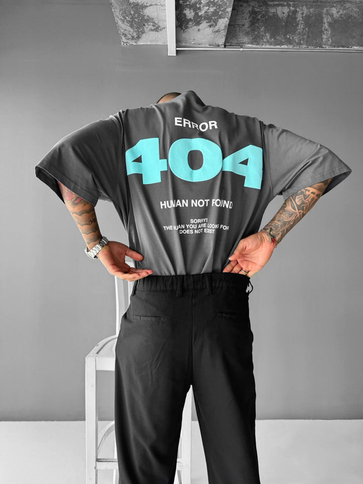 T-shirt Oversize 404 - Antracyt