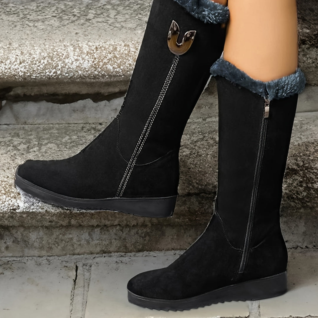 Przytulny Cuffed buty zimowe