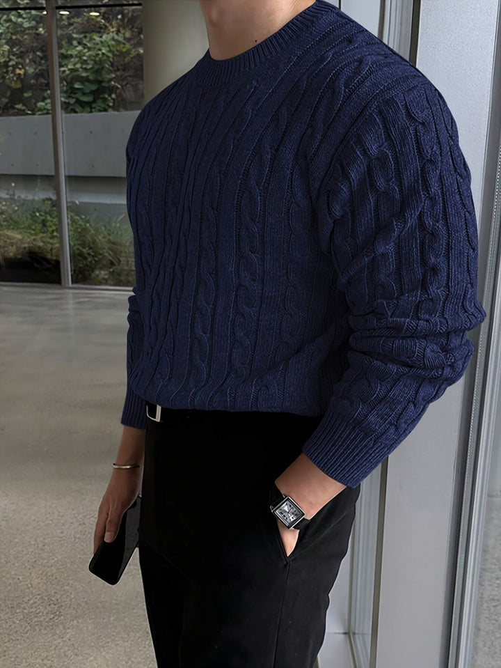 Twisted Cable sweter sweter