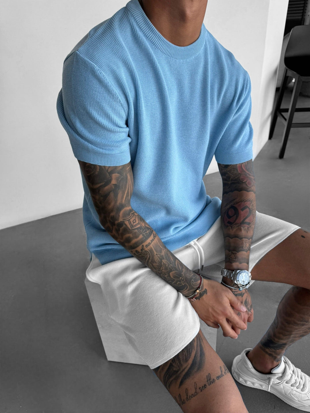 Oversize T-Shirt - Babyblue