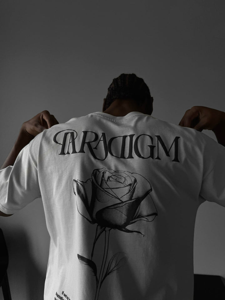 T-shirt Oversize Paradigm - Szary