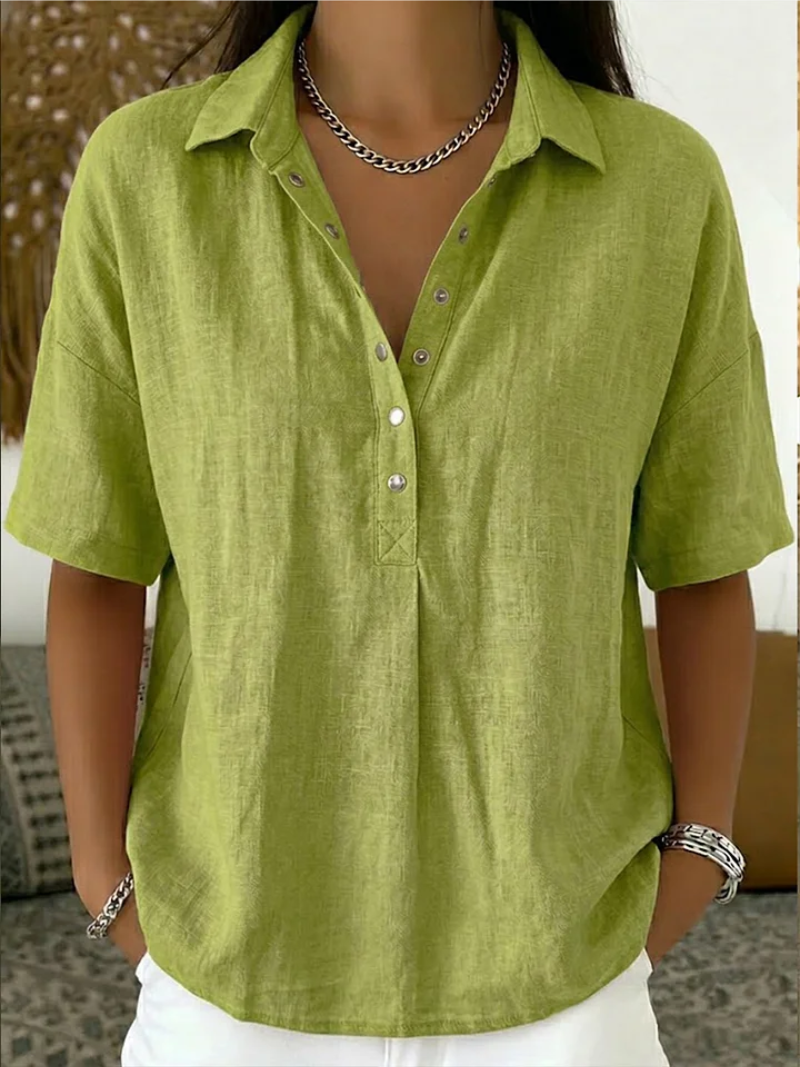 Codzienny Button-Up kołnierz koszula
