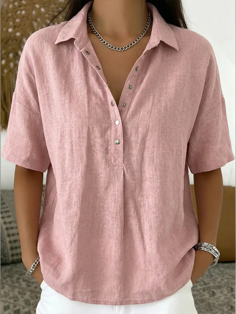 Codzienny Button-Up kołnierz koszula